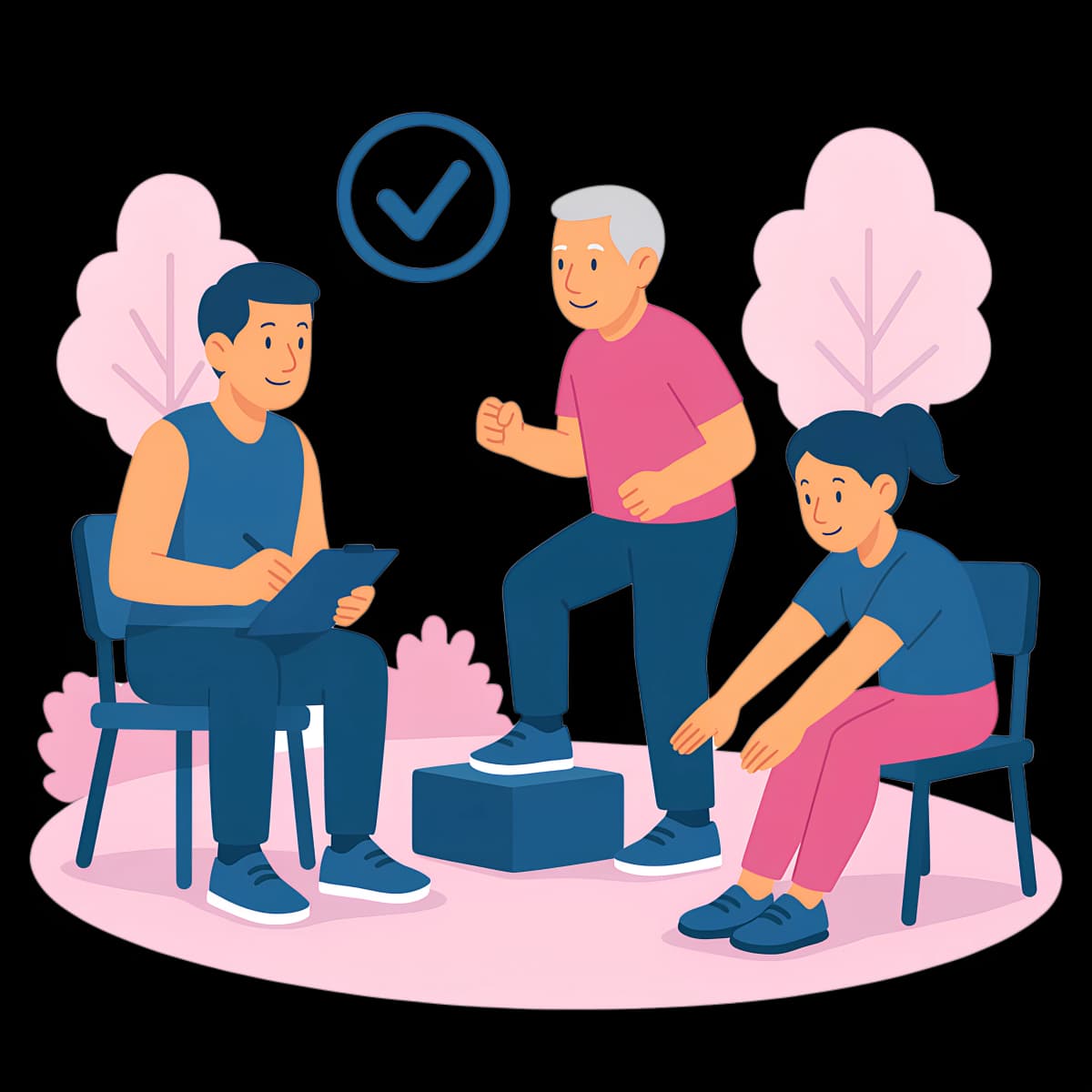 Tests physiques pour seniors